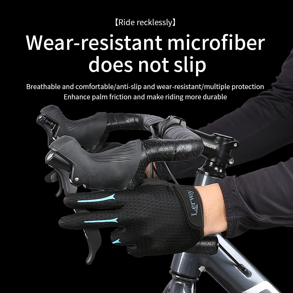 Summer Full Finger Riding Gloves for Men and Women