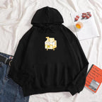Hooded Solid Color Versatile Casual Hoodie for Youth | Streetwear