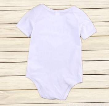 Mama Triangle Bodysuit with Heart for Babies