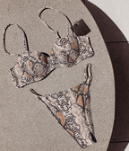 Safford Snake Print Bikini Set