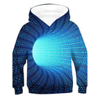 3D Vision Digital Printed Hoodie for Kids | Streetwear