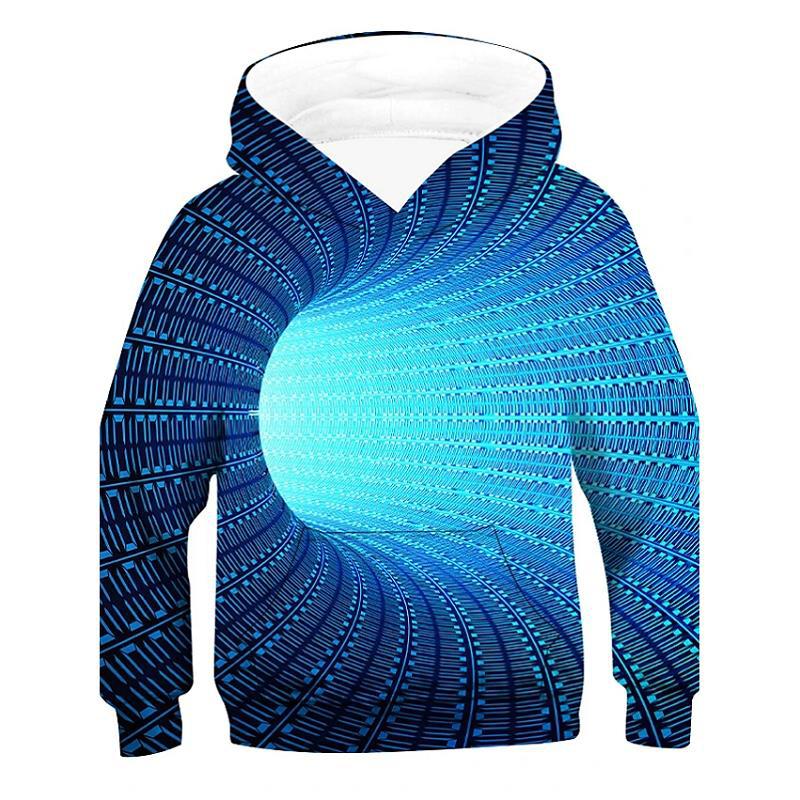 3D Vision Digital Printed Hoodie for Kids | Streetwear