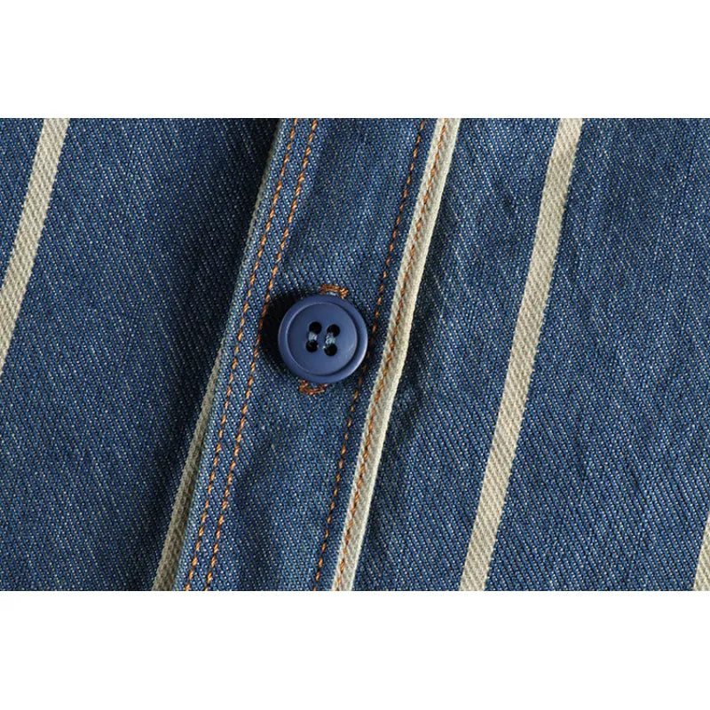 Men's Tooling Style Shirt Coat