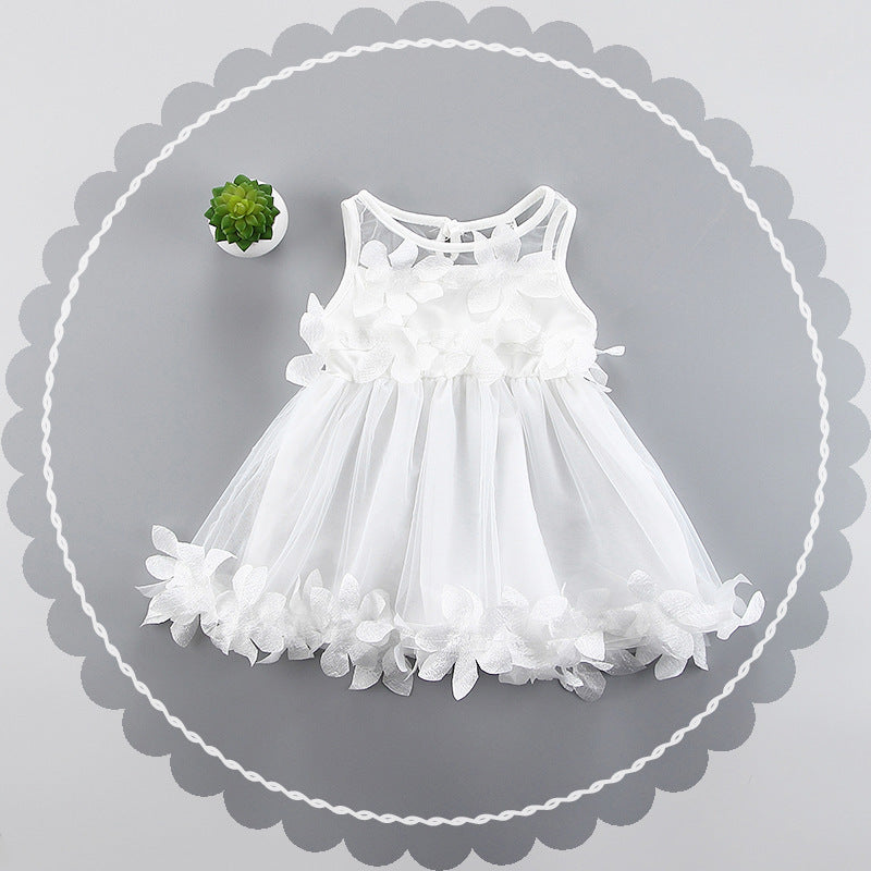 C170 Summer New Children's Dress - Girls' Petal Skirt