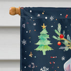 Great Dane Christmas House Flag