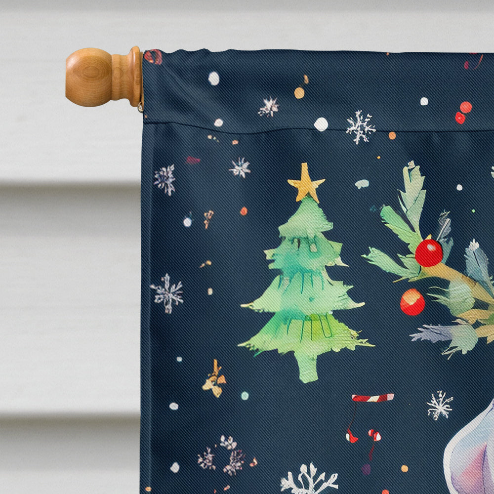 Great Dane Christmas House Flag