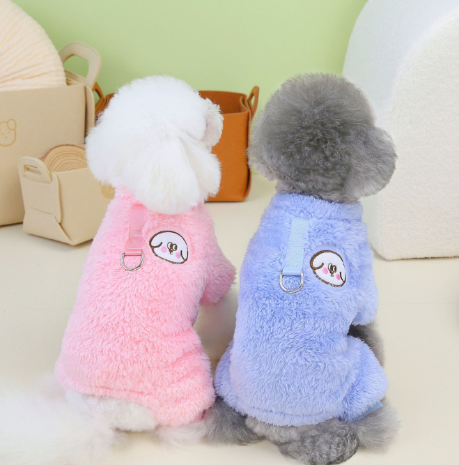 Fleece Pet Coat for Autumn and Winter (One Piece)
