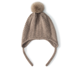 Thick Cashmere Knitted Hat for Autumn and Winter | Embroidered Cap
