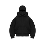 Fleece-Lined Double Hooded Sweater