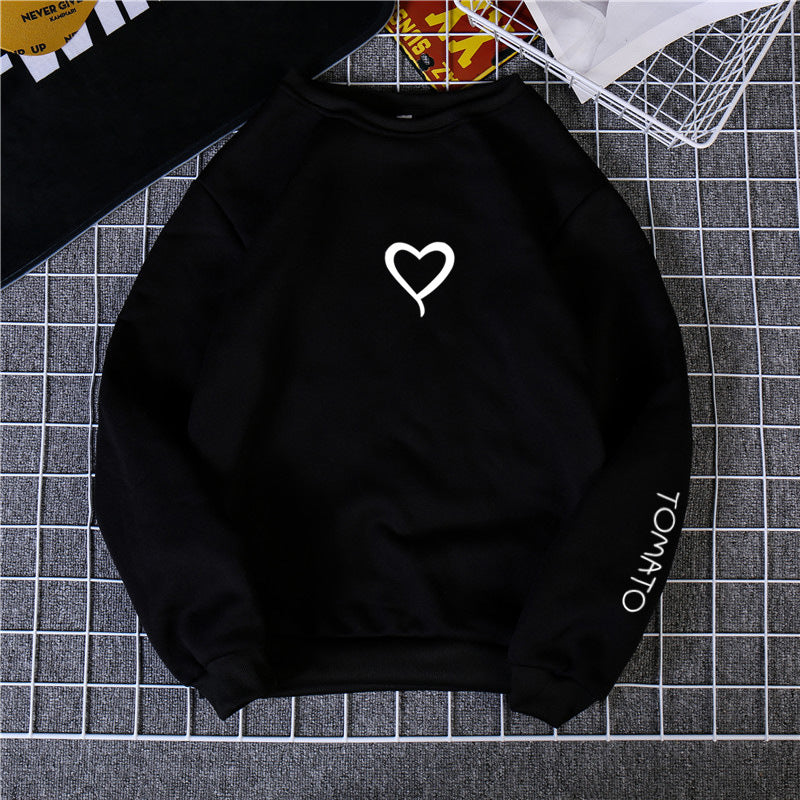 Letter Crew Neck Long Sleeve Sweatshirt | Streetwear