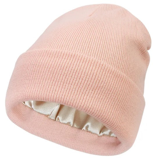 Knitted Wool Hat | Embroidered Cap