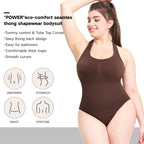 Women's Backless Bodysuit Shaping Top Plus Size