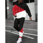 Casual Top Loose Hoodie Set | Streetwear
