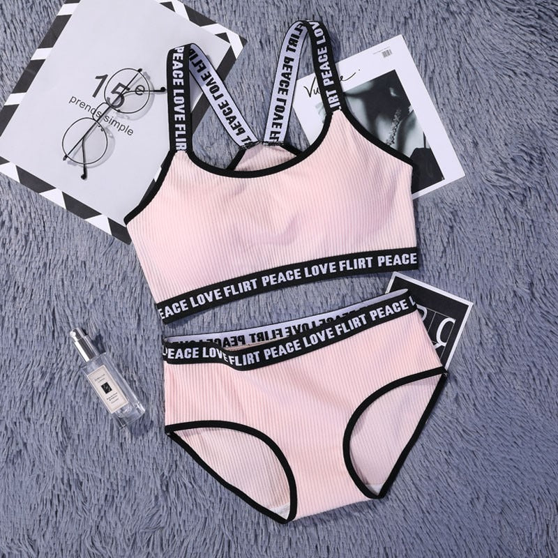 Vest Bra Set