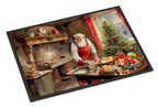 Cookies with Santa Claus Doormat