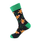 Christmas and Halloween Cartoon Socks (Couple's Set)