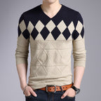 Korean Knit Men's Pullover Sweater | Streetwear