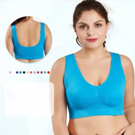 Plus Size Seamless Push-Up Bralette