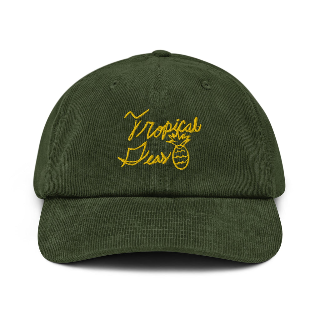Sloppy Pineapple Corduroy hat | Embroidered Cap