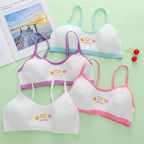 Girls Cartoon Animal Graphic Sports Bralette for Teens