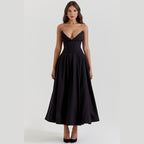 Women's Elegant Tube Top A-Line Dress