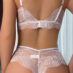 Lace Hollow Out Women's Sexy Underwear Set for Couples