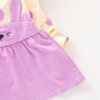 2019 Fall Girls' Cotton Long Sleeve Princess Dress