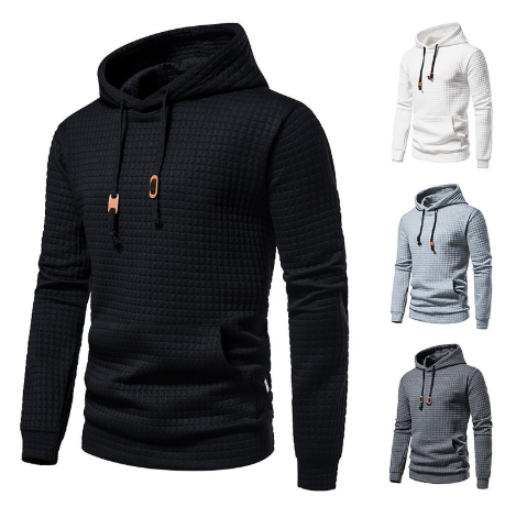 Men's Casual Pullover Jacquard Sweater | Streetwear