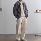 Trendy Knitted Cardigan for Men Fashion Sweater