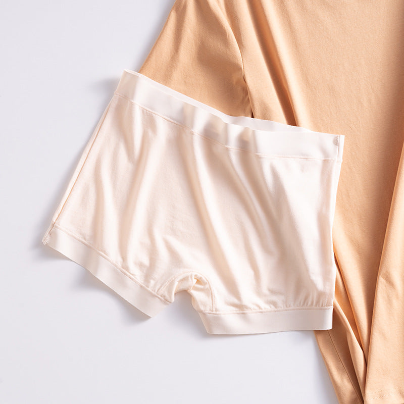 Modal Women's Safety Shorts with Silk Comfort and Antibacterial Properties