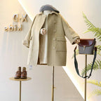 Girls' Woolen Coat