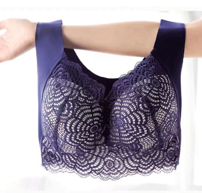 Seamless Lace Bralette for Plus Size Women