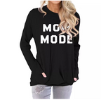 Large Long Sleeve Round Neck Sweater Sweatshirt | Streetwear