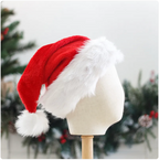 Enlarged & Thickened Santa Claus Hat | Embroidered Cap
