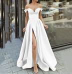 Multicolor V-neck Backless Tube Top Dress for Women