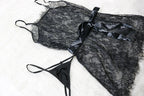 Plus Size Lace Nightgown Sleepwear for Women