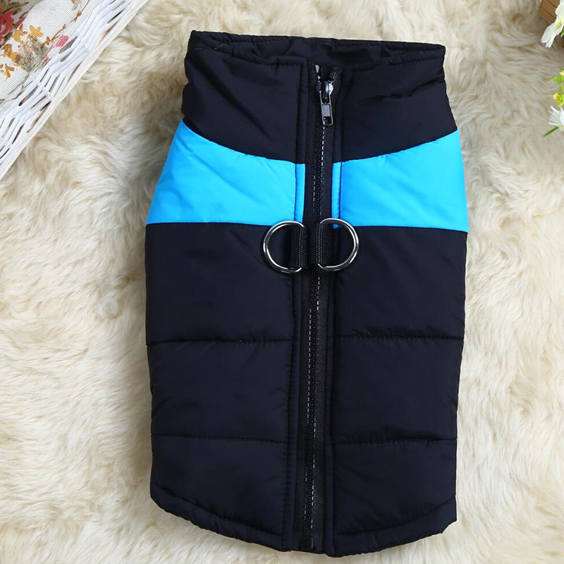 Pet Ski Suit for Dogs - Cotton Coat Vest for Winter
