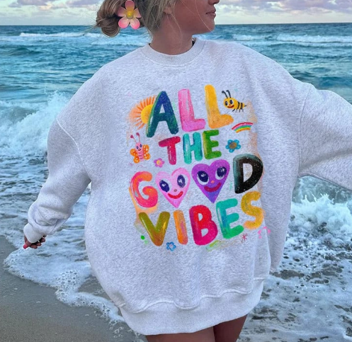 3D Letter Printed Hoodie for Women | Streetwear