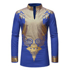 Men's Autumn Stand-Up Collar Pullover Shirt | Streetwear