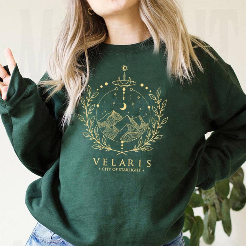 Graphic Print Crew Neck Pullover - European & American Style | Streetwear