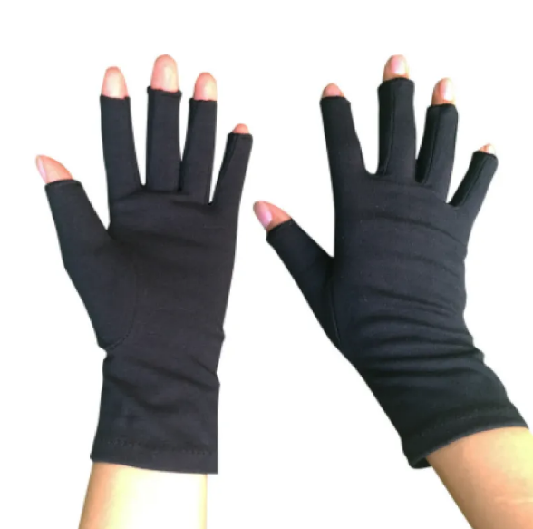 Breathable Half-Finger Health Care Gloves