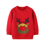 Thickened Children's Christmas Series Sweater Top