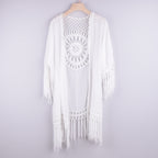 Fringe Mesh Bikini Cover-Up for Beach Vacation