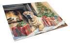 Shar Pei Cozy Christmas Glass Cutting Board