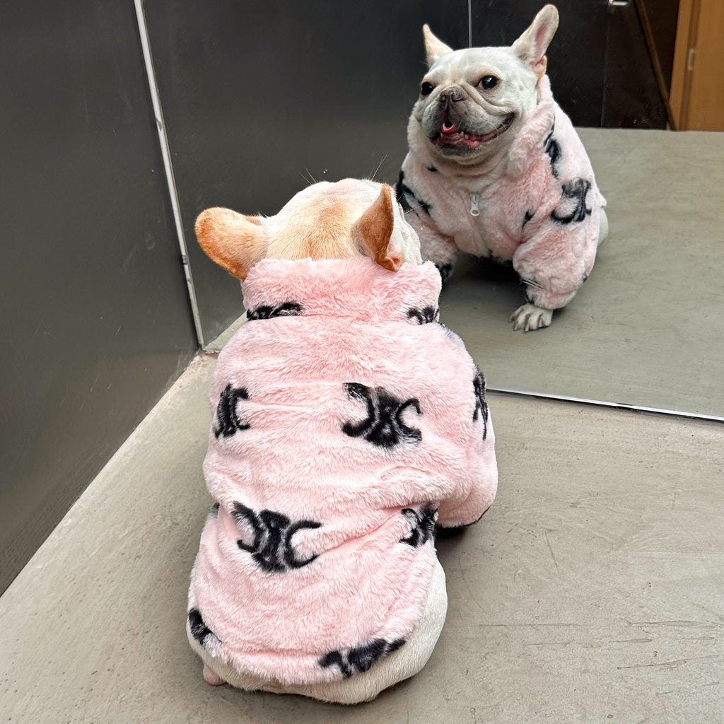Fluffy Warm Coat for Kitty Pet Clothing