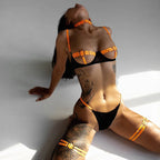 Women's Lace Sexy Lingerie Set with Bra and Panties