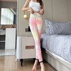 Lambswool Thermal Weight Loss Pants - Dazzling Rainbow