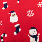 Children's Cartoon Christmas Sweater for Ages 3-8