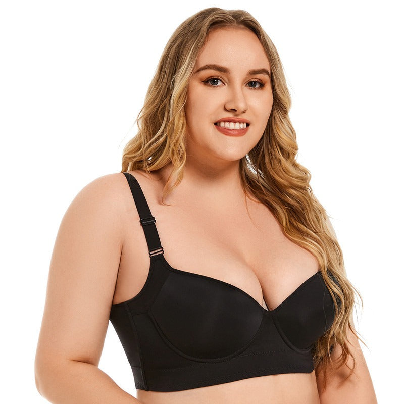 Seamless Steel Ring Large Size Smooth Bra