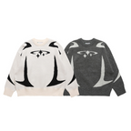 Women's Loose Crewneck Sweater Outside Wear